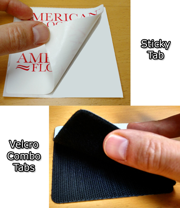 Floor Mat Anchor Tabs Prevent Mats and Rugs from Slipping and Sliding