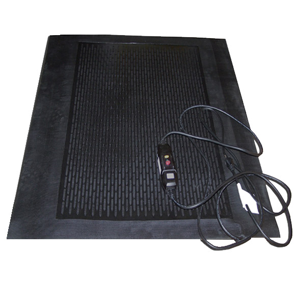 Heated Entrance Floor Mats Ice and Snow Melting Mats are Electric