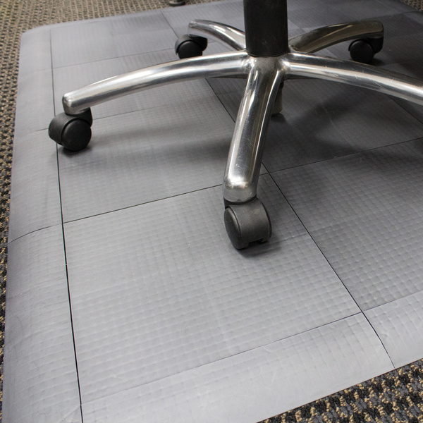 Interlocking Chair Mats Are Customizable Mat Tiles American Interlocking Chair Mats